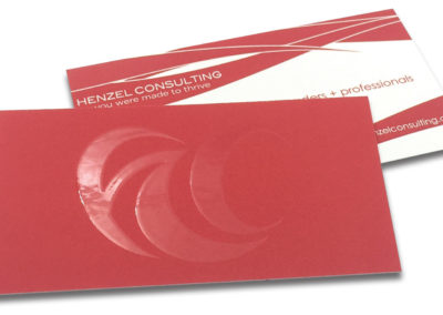 Graphic Design Edmonton RVC_BusinessCards-HenzelConsulting