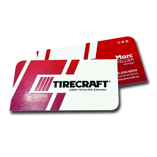 Tirecraft - Business Cards Edmonton