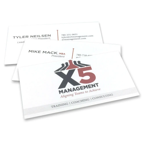 X5 Management - Business Cards Edmonton